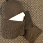 Men’s Knit Hat Crocheted Scarf