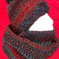 Knit Hat, Crocheted Scarf Set (8)