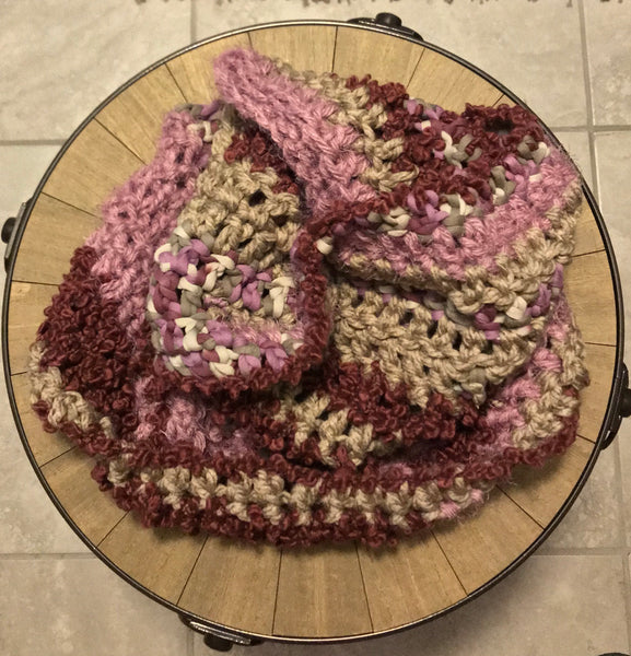 Multi Colored Chunky Scarf
