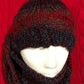 Knit Hat, Crocheted Scarf Set (8)