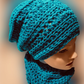 Knitted Hat & Neck Warmer
