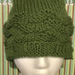 Alternating Welted Leaf Knit Hat