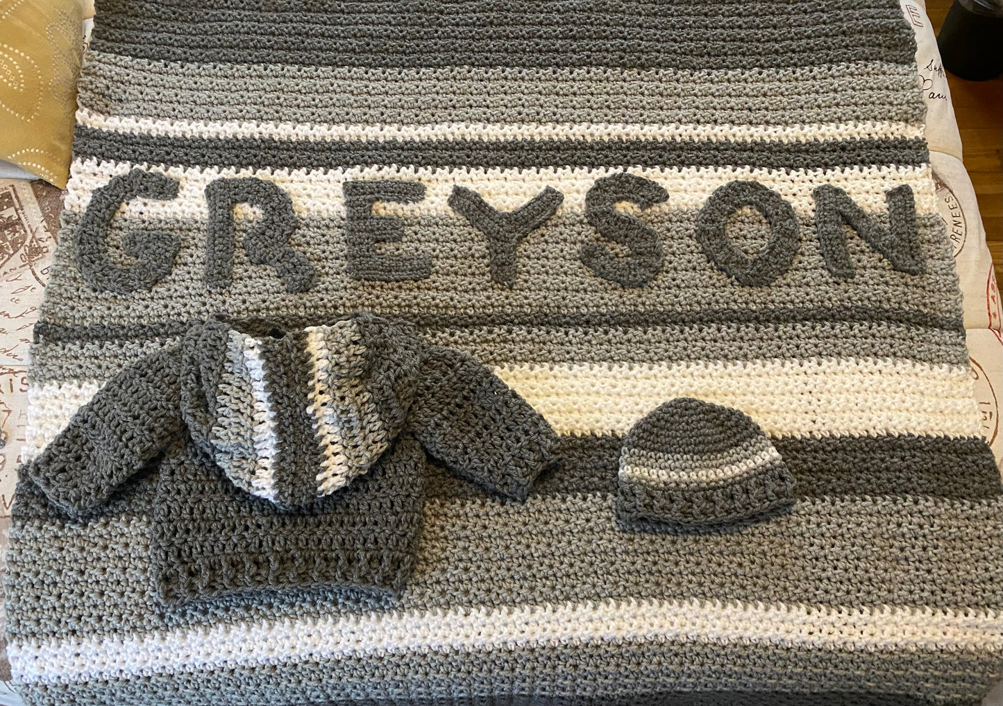 Baby Blanket Sweater Sets