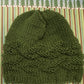 Alternating Welted Leaf Knit Hat