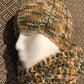 Knit Hat Crocheted Infinity Scarf