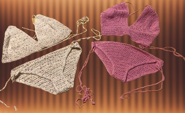 Crocheted Swimwear Set