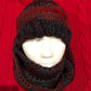 Knit Hat, Crocheted Scarf Set (8)