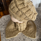 Knitted Hat & Neck Warmer