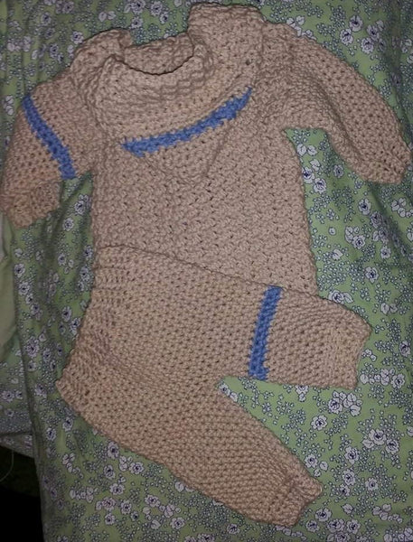 Baby Sweater & Pant Set